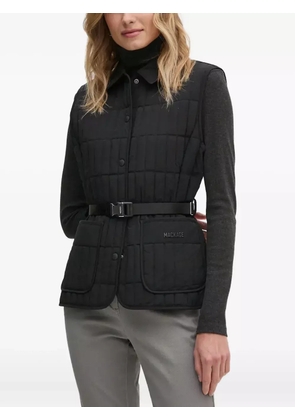 Mackage Helia quilted belted gilet - Black