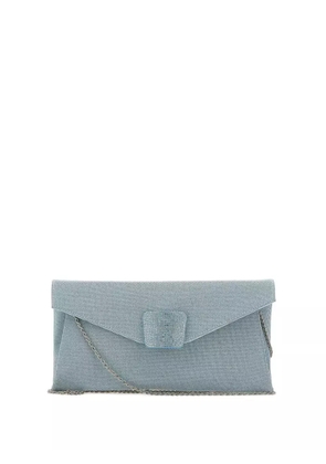 TWENTY FOURHAITCH Saturno clutch bag - Blue