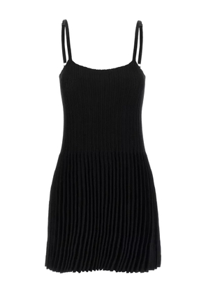 Magda Butrym pleated mini dress - Black