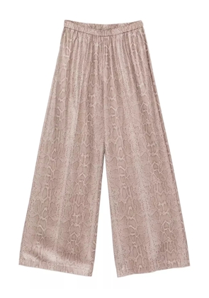 Forte Forte elasticated-waist trousers - Neutrals