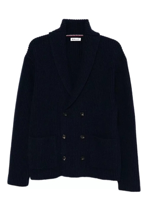 Bally shawl-collar cardigan - Blue