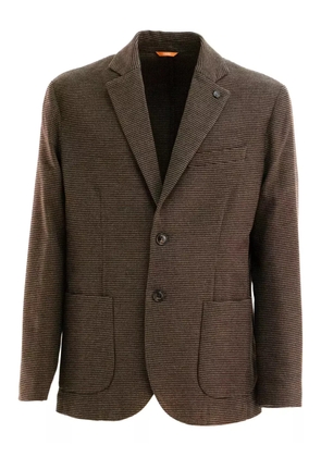 Cruna patch-pocket tribeca blazer - Brown