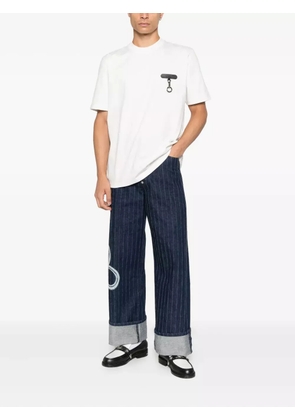 YES LONDON charm-detailing T-shirt - White