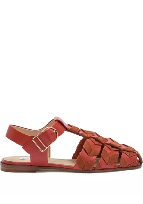 Gabriela Hearst Willow woven sandals - Orange