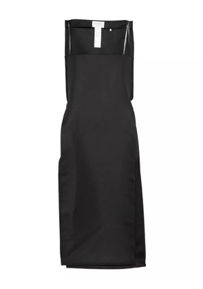 Sportmax square-neck long dress - Black