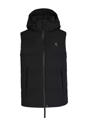 Alphatauri Ocoav hooded puffer gilet - Black