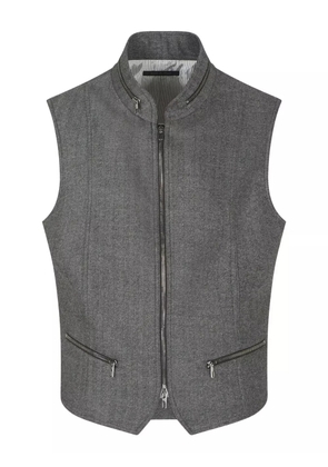 Giorgio Armani zip-up gilet - Grey