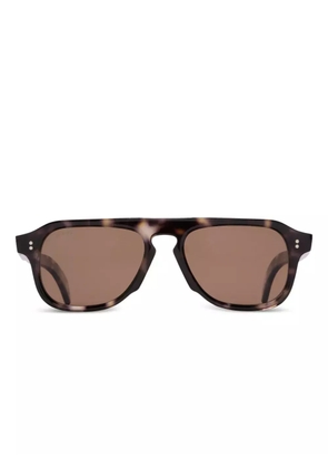Cutler & Gross pilot-frame sunglasses - Brown
