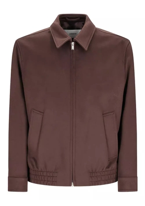 Lardini zip-fastening jacket - Brown
