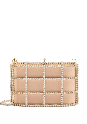 Rosantica crystal-embellishment satchel - Neutrals