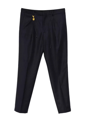 Manuel Ritz flannel trousers - Blue