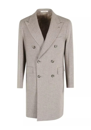 Tagliatore double-breasted coat - Neutrals