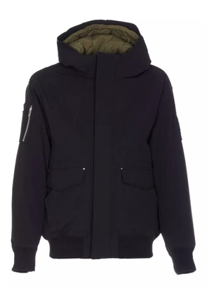 Moose Knuckles Mason hooded bomber jacket - Black