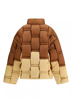 RAXXY woven puffer jacket - Brown