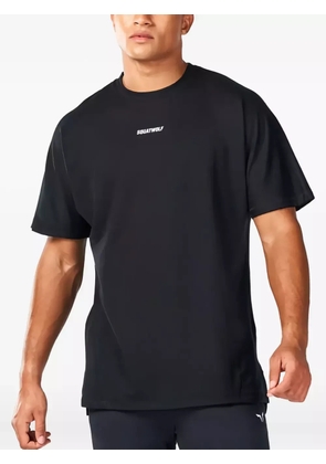 SQUATWOLF Pump Cover logo performance T-shirt - Black