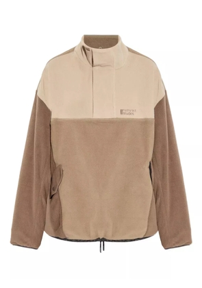 RETHINKIT STUDIOS polar fleece campfire sweatshirt - Brown