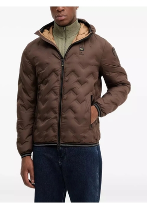 Blauer padded hooded Jacket - Brown