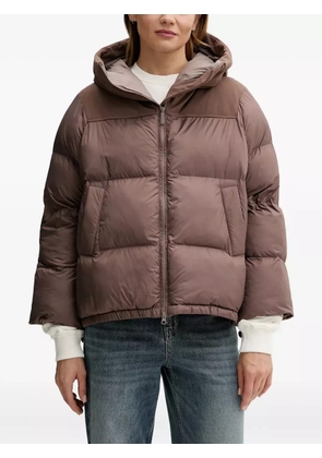 bomboogie Nagoja hooded padded jacket - Brown