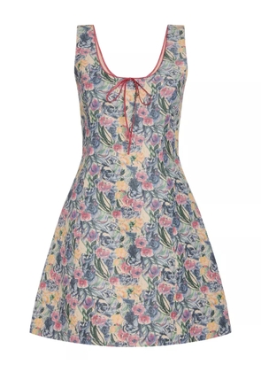 Markarian cecilia mini ikat scoop neck dress - Neutrals