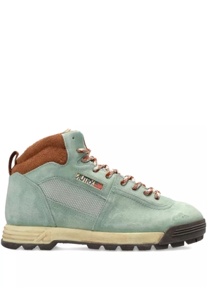 Autry high-top panelled sneakers - Green