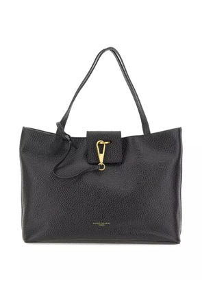 GIANNI CHIARINI embossed-logo leather tote bag - Black