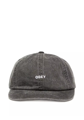 Obey pigment bold panel hat - Grey
