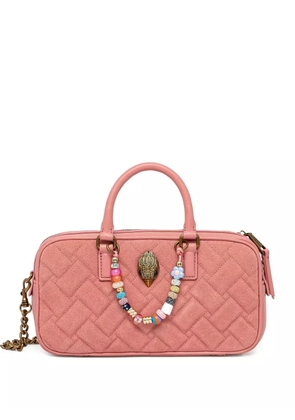 Kurt Geiger London Eagle Head-detail quilted tote bag - Pink