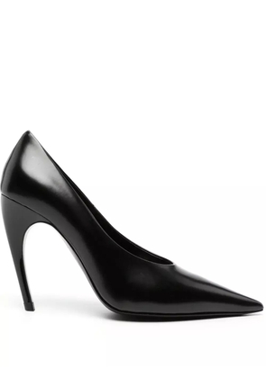 Nensi Dojaka 110mm leather pumps - Black