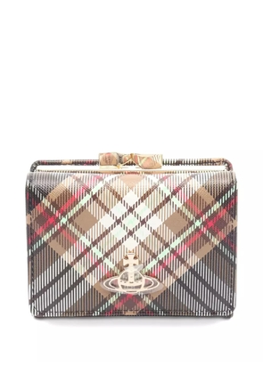 Vivienne Westwood Pre-Owned 2020 small Frame wallet - Brown