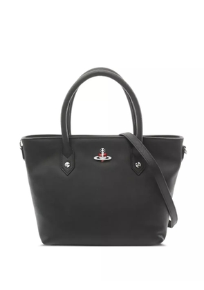 Vivienne Westwood Pre-Owned Orb-plaque tote bag - Black