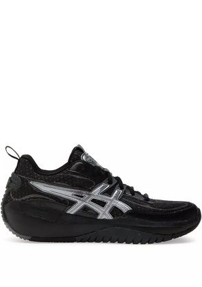 ASICS logo-patch sneakers - Black
