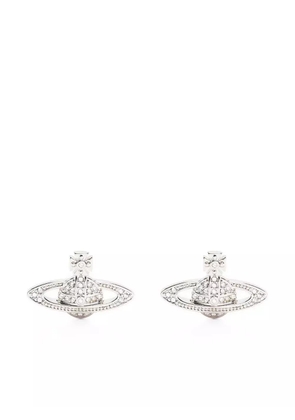 Vivienne Westwood Mini Bas Relief earrings - Silver