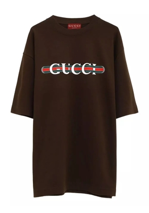 Gucci logo-print T-shirt - Black