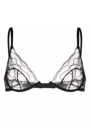 Kiki de Montparnasse Mon Cheri lace bra - Black