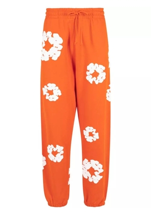 Denim Tears The Cotton Wreath track pants - Orange