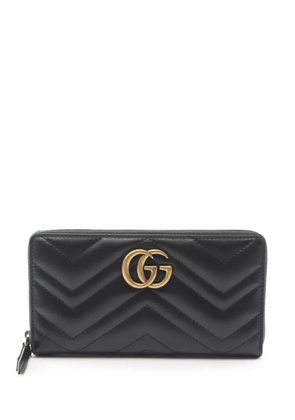 Gucci Pre-Owned 2020 GG Marmont wallet - Black