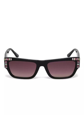 GUESS EYEWEAR rectangle-frame sunglasses - Black