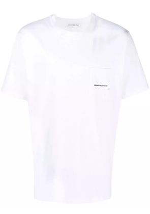 Department 5 logo-print cotton T-shirt - White