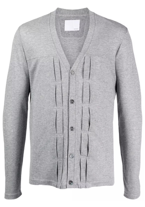 Private Stock The Antoine striped cardigan - Grey
