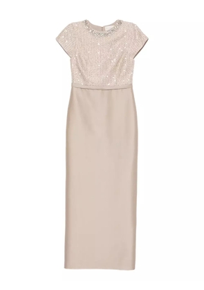 Sachin & Babi Isla gown - Neutrals