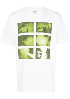 Supreme Chris Cunningham Chihuahua Hoo crew neck T-shirt - White