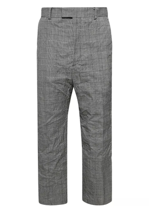VETEMENTS checked trousers - Grey