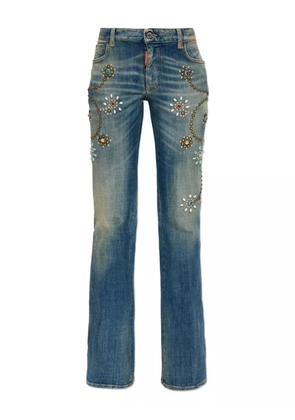 DSQUARED2 embellished jeans - Blue
