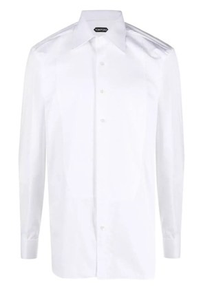 TOM FORD slim-cut button shirt - White