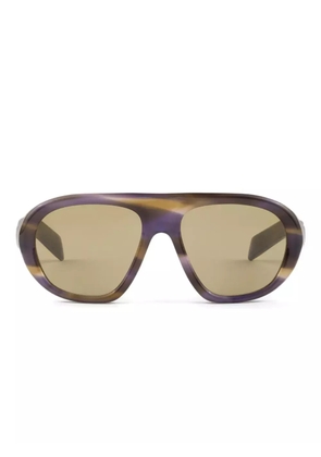 Prada Eyewear browline sunglasses - Purple