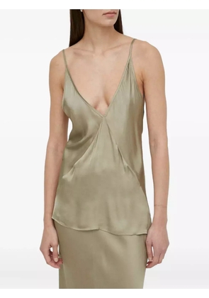 HERSKIND V-neck top - Neutrals