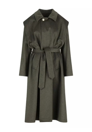 Cini belted coat - Green