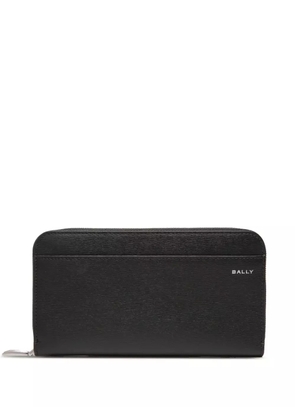 Bally logo-stamp wallet - Black
