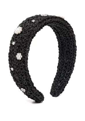SHUSHU/TONG braided headband - Black