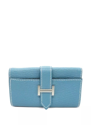 Hermès Pre-Owned 2024 Bearn 4-key case key holder - Blue